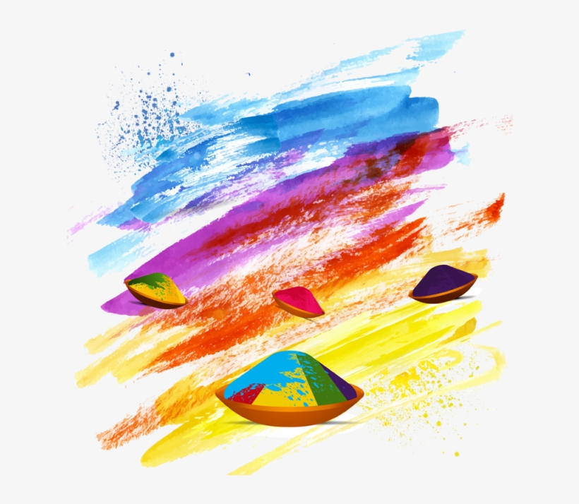 Colors Free Graphic Resources Daily Colorsholi - Holi, transparent png #221449