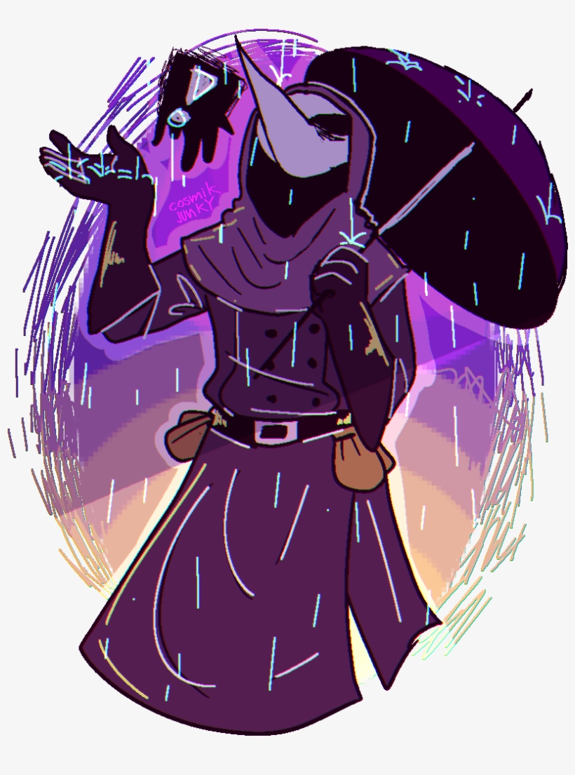 “headcanon Scp 049 Likes The Rain Reblogs Are Much - Plague Doctor Scp 049 Fanart, transparent png #221510