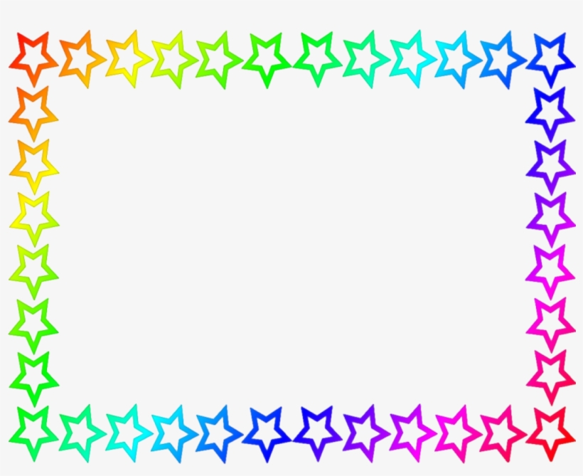 Border Transparent Celebration - Star Border Clip Art, transparent png #221512