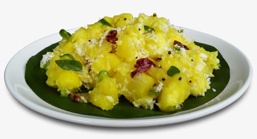 321) Kappa With Mulake Chammandi - Kerala Food Images Png, transparent png #221559