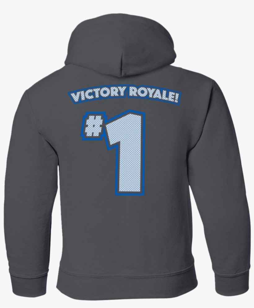 Victory Royale Youth Pullover Hoodie Back Print - Jacket, transparent png #221608