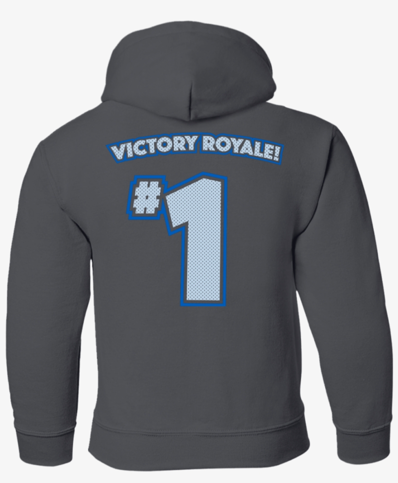 Victory Royale Youth Pullover Hoodie Back Print - Jacket, transparent png #221608