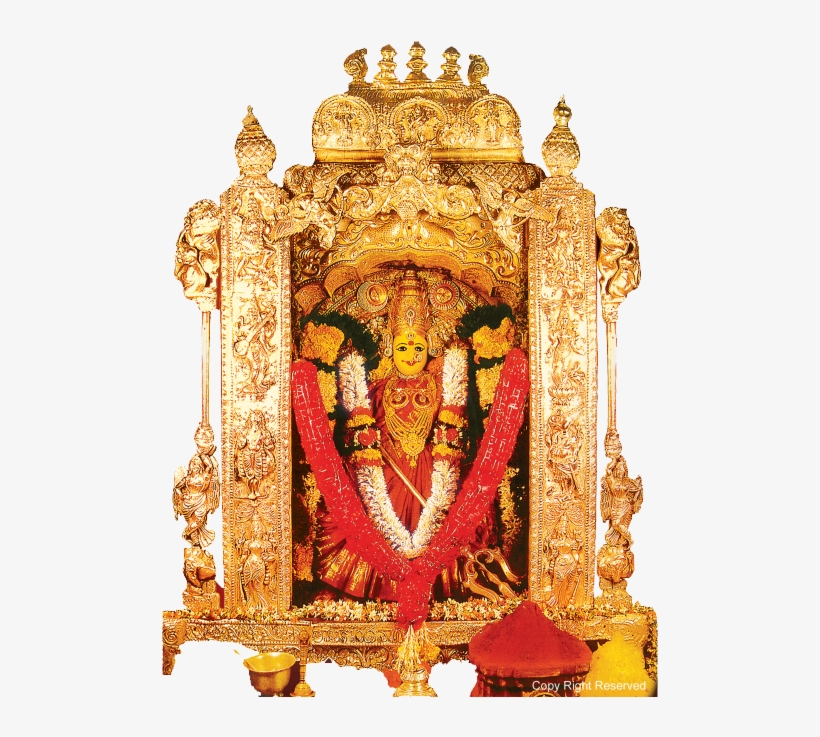 Sri Kanakadurgamma Is - Kanaka Durga Temple Vijayawada, transparent png #221955