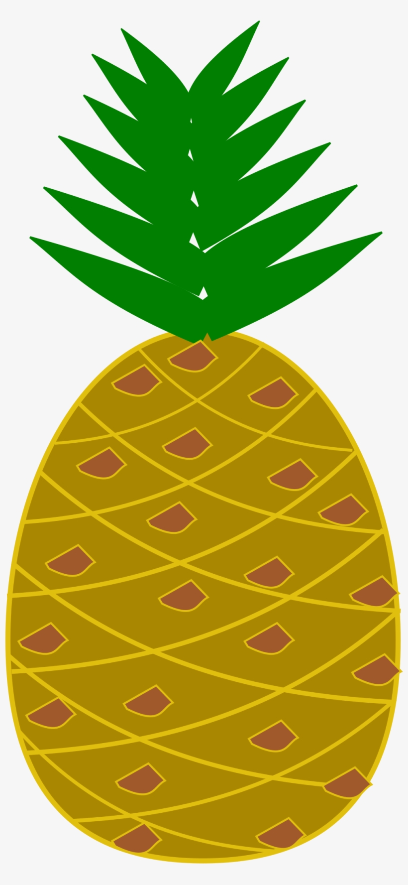 Banner Clipart Pineapple - Openclipart, transparent png #221978