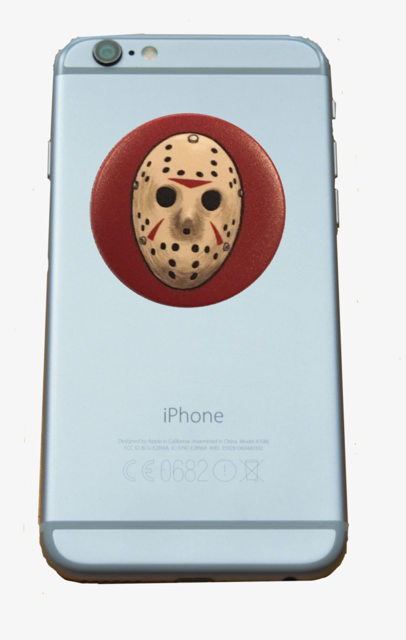 Jason Voorhees Pop Socket - Mobile Phone Case, transparent png #222065