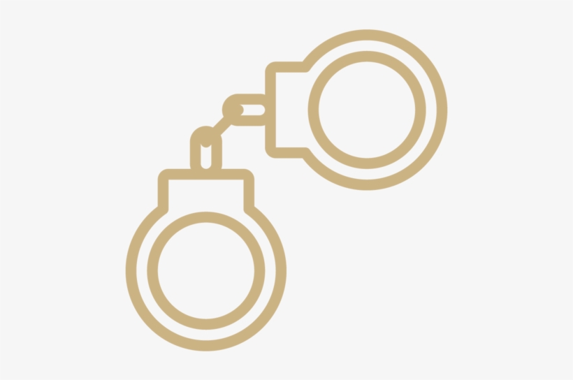 Icon-handcuffs - Circle, transparent png #222094