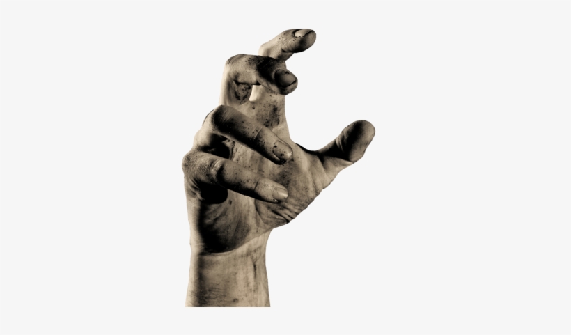 Actions - Walking Dead Zombie Hand, transparent png #222180