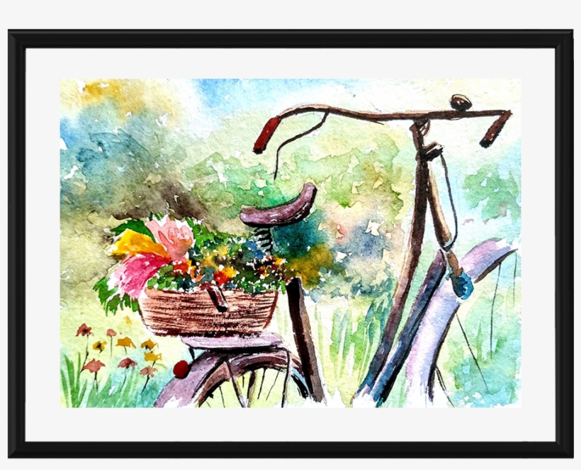 Scenic Art Photo Frame, transparent png #222200