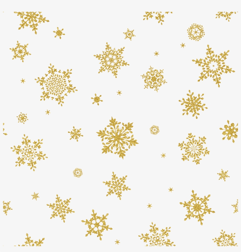Yellow Simple Snowflake Border Texture - Png Yellow Snowflake, transparent png #222226