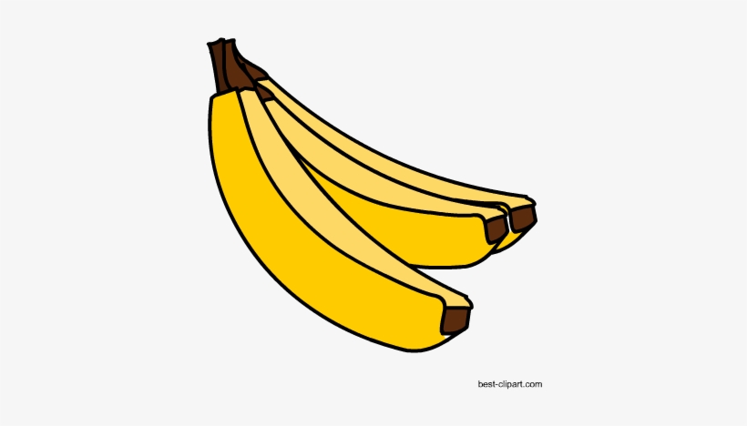 Free Bananas Clip Art - Banana, transparent png #222571