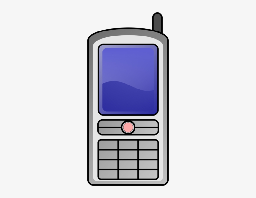 Mobile Banking Pdf Clipart - Cell Phone Clip Art, transparent png #222656