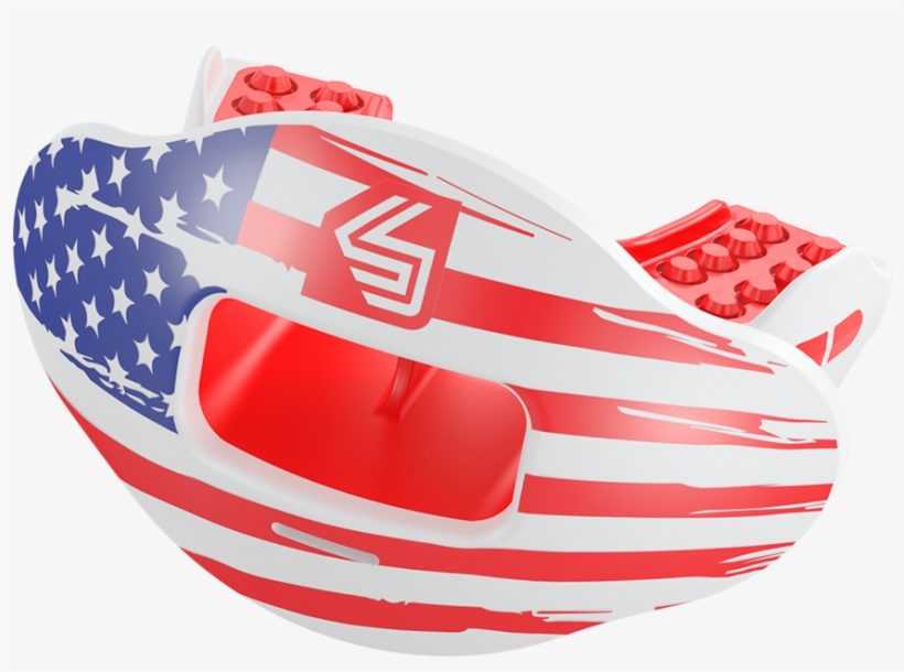 Usa Flag Max Airflow Football Mouthguard Football Mouthguards Free