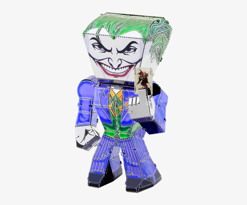 Picture Of Legends - Fascinations Metal Earth Dc Justice League The Joker, transparent png #222906