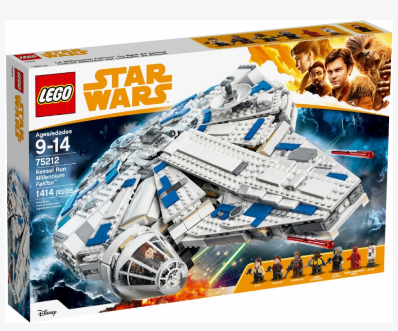 Kessel Run Millennium Falcon Lego, transparent png #223079
