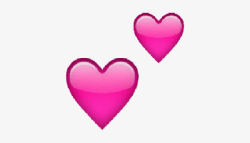 Free Png Ios Emoji Two Hearts Png Images Transparent - 2 Pink Hearts Emoji, transparent png #223080