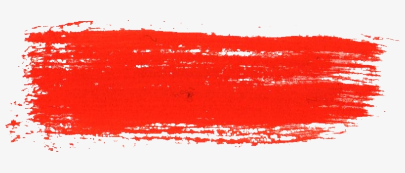 Free Download - Red Dry Brush Stroke Png, transparent png #223272