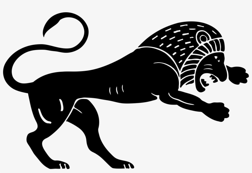 Blue Lion Head Png 37131 Icons And Backgrounds - Lion Silhouette Png ...