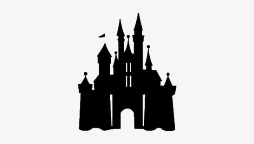 Disneyland Clipart Snow White Castle - Disney Castle With Tinkerbell, transparent png #223763
