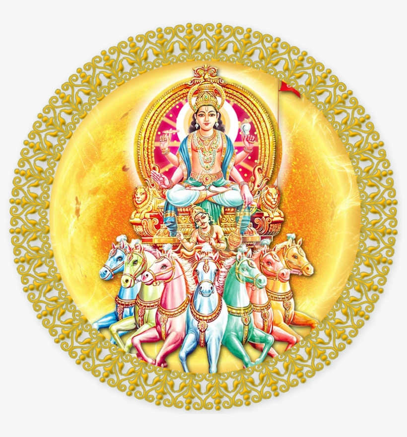Indian Gods, Om, Motivational, India, Colors - Lord Surya, transparent png #223956