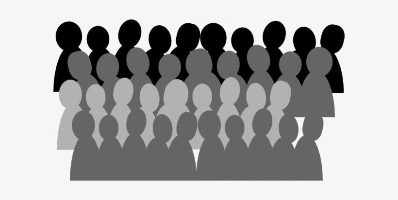 How To Set Use Larger Crowd Clipart, transparent png #224248