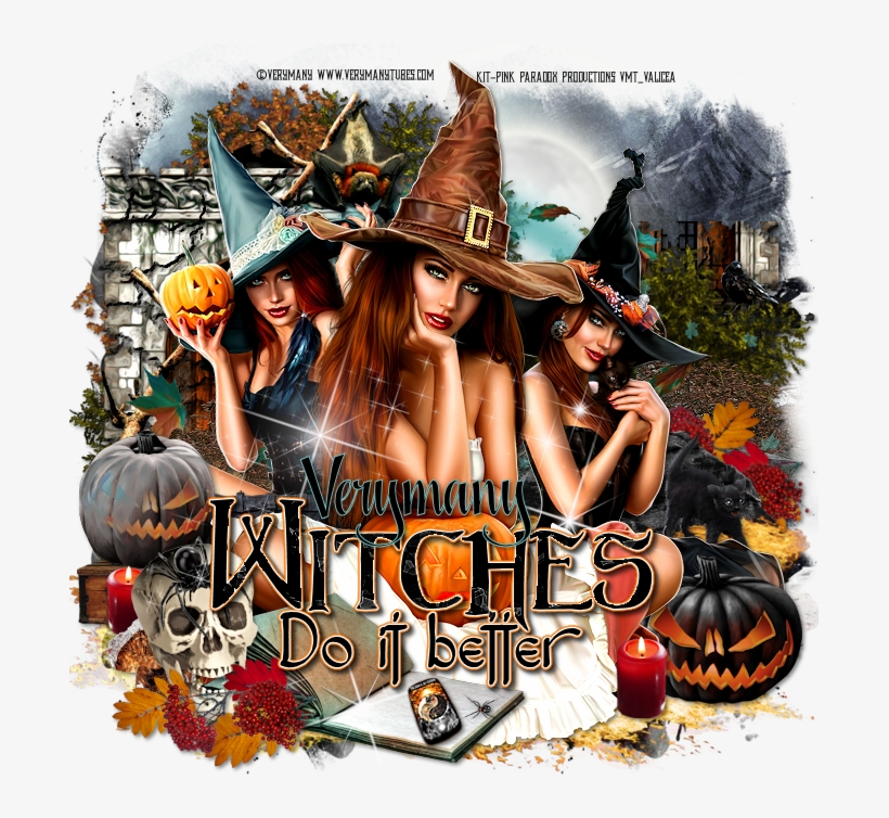 Leatherandlaceads Verymany Witches And - Poster, transparent png #224318