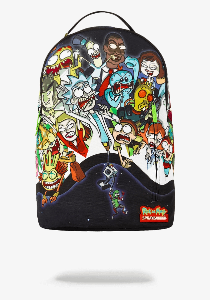 Portail Rick Et Morty Png - Rick And Morty Sprayground Backpack, transparent png #224334