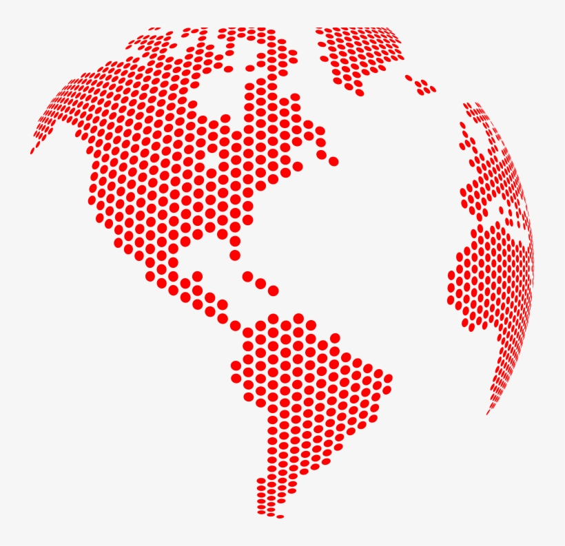 Globe Red Dot - Mission Impossible World Map, transparent png #224819
