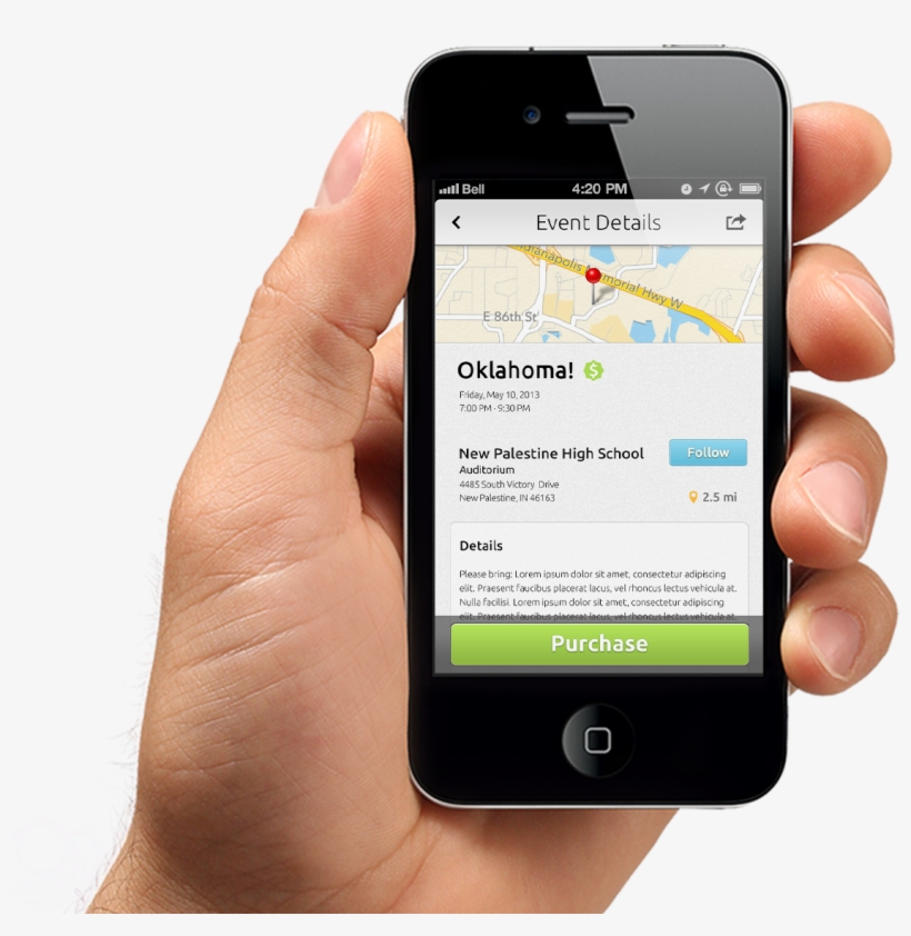 Phone In Hand Png - Mobile In Hand Png, transparent png #224964