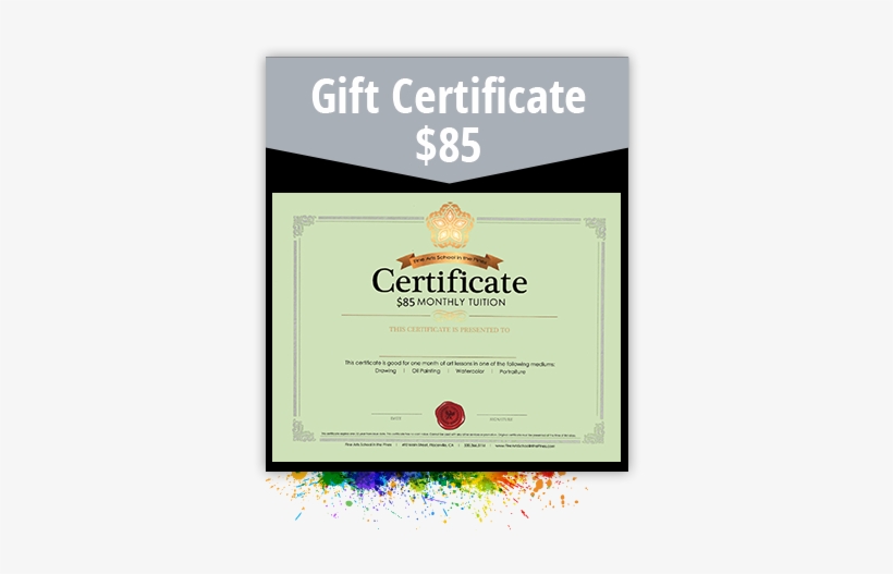 Gift Certificate Full Month With Box - Certified Builders, transparent png #225603