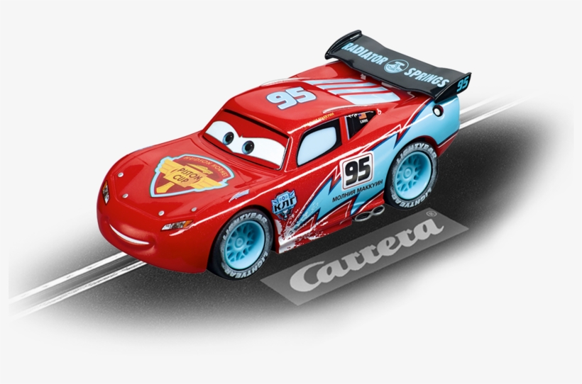 Pixar Cars Ice Lightning Mcqueen - Slot Cars - Ice Lightning Mcqueen-1:43-carrera, transparent png #226104