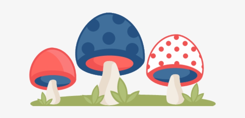 Mushroom Clipart Polka Dot - Cute Free Clipart Mushrooms, transparent png #226540