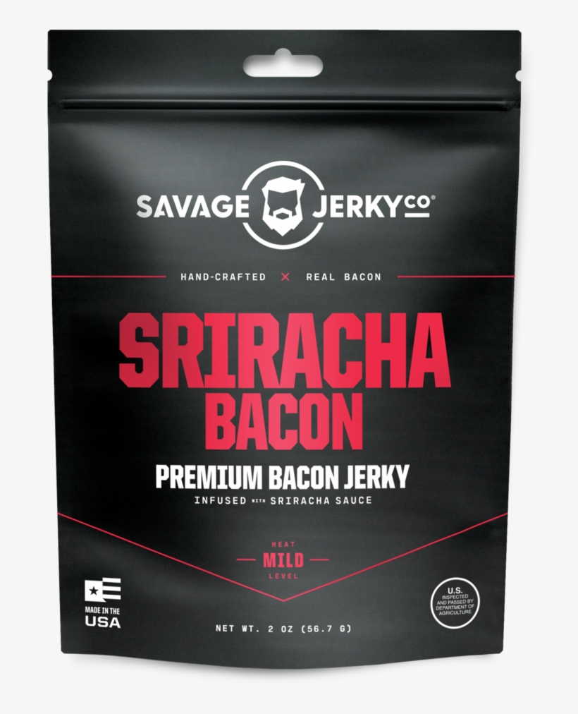 Sriracha Bacon Front V=1521597151 - Box, transparent png #226546