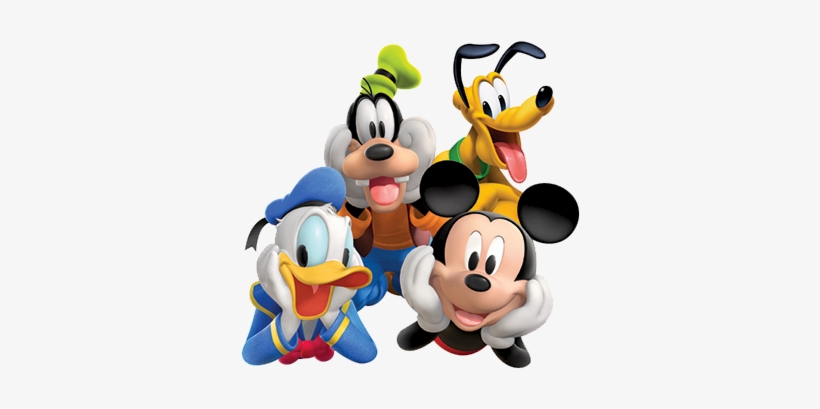Banner Library Library Clubgang Png Personajes Disney - Mickey Club House Png, transparent png #226749