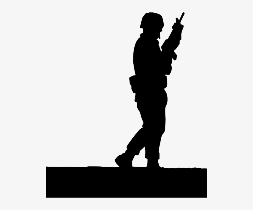 British Soldier Silhouette At Getdrawings - Shadow Of A Soldier, transparent png #226779