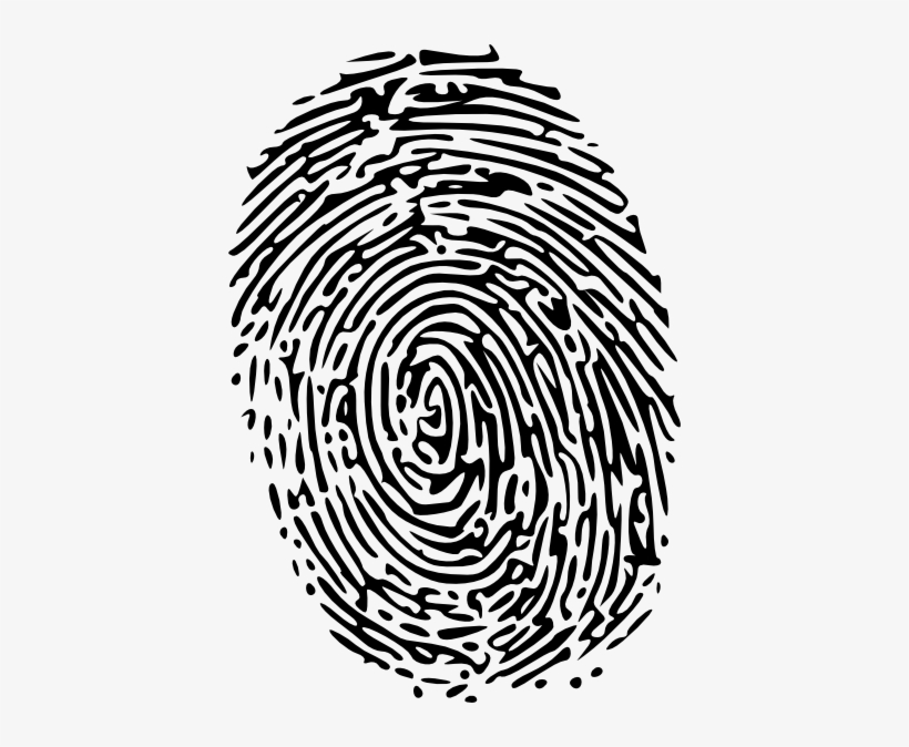 Small - Crime Fingerprint, transparent png #227543