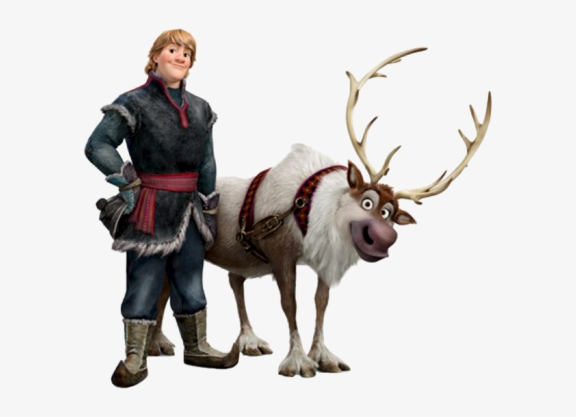 Frozen Imagens Para Montagens Digital - Kristoff And Sven Frozen, transparent png #227609