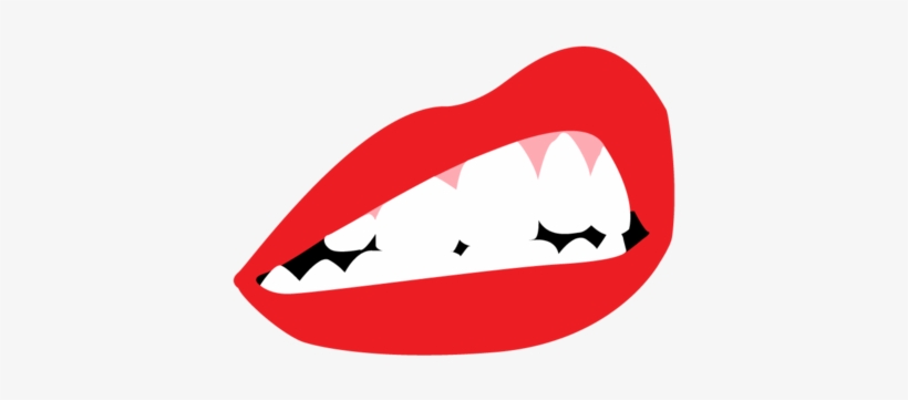 Cartoon Lips Teeth Png - Gap Teeth Quotes, transparent png #227691