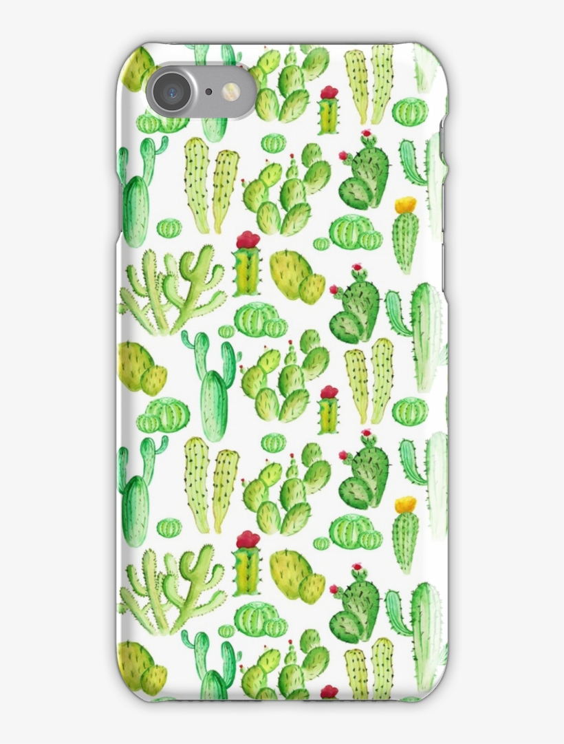 Watercolor Cactus Iphone 7 Snap Case - Prickley Yet Pretty... Tote Bag, transparent png #227792