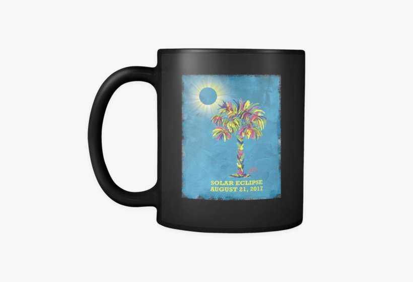 2017 Solar Eclipse Coffee Mug - Mug, transparent png #228015