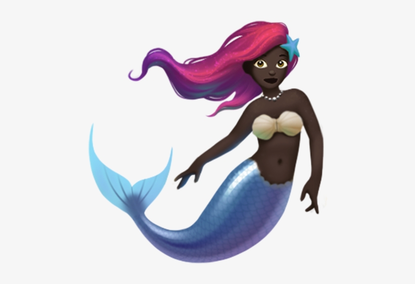 Mermaid - Apple Mermaid Emoji, transparent png #228055