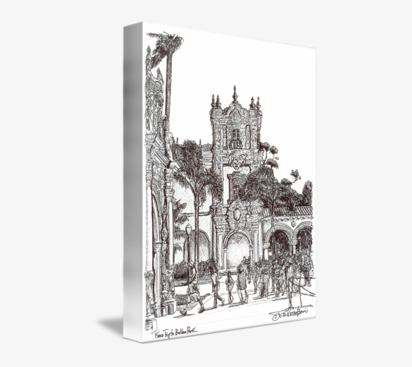 Vector Free Library Field Trip To Balboa - Balboa Park, transparent png #228056