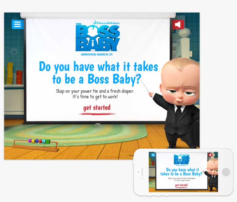 Boss Baby Quiz - Boss Baby - Plush Toy Baby Dressed Ft, transparent png #228057