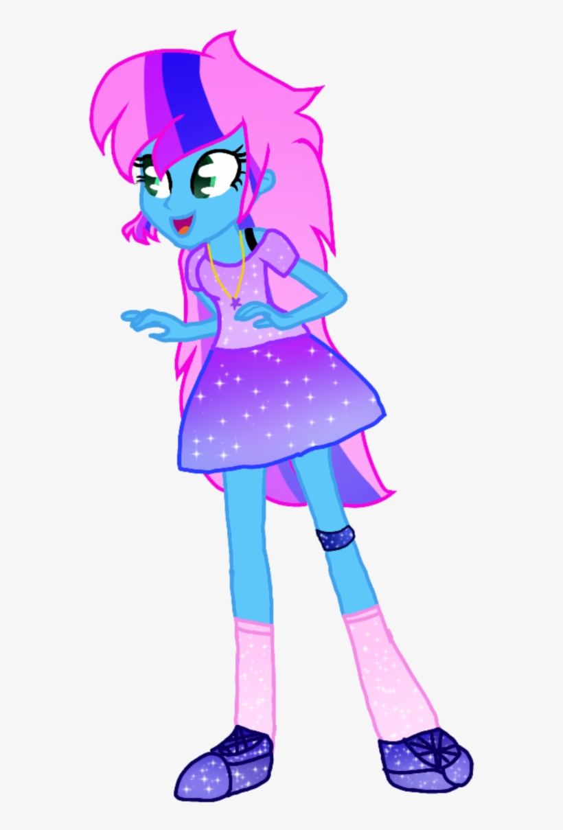 Mlp Eg Crystal Galaxy Sparkle By Crystalgalaxysparke - Drawing, transparent png #228076