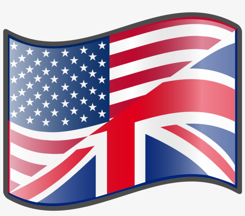 Htwb English Us Flags - Pronunciation Variation In English, transparent png #228420