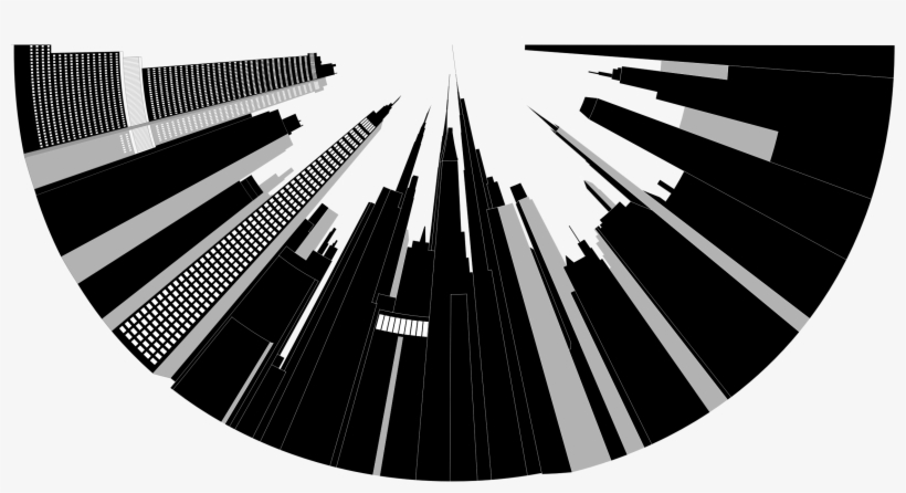 This Free Icons Png Design Of Distorted City Skyline, transparent png #228421