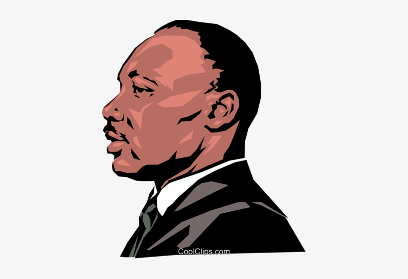 Martin Luther King Royalty Free Vector Clip Art Illustration - Martin Luther King Png, transparent png #229313