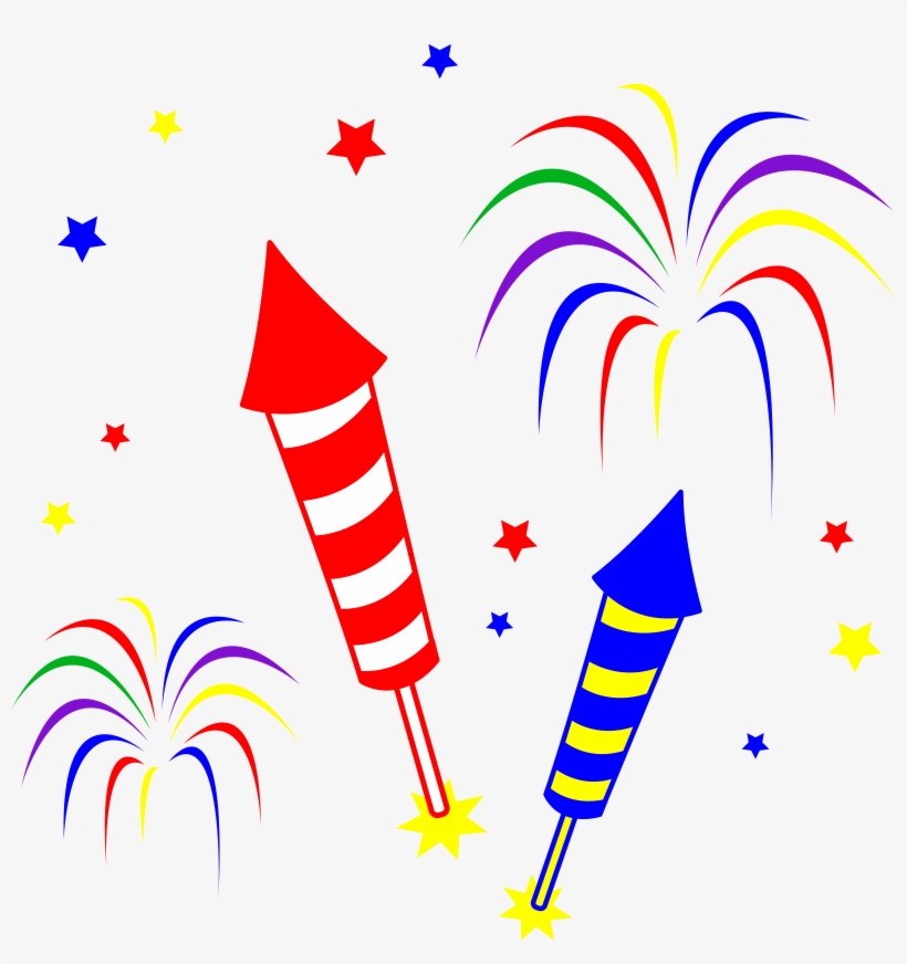 Clipart Fireworks Crackers - Fireworks Clipart, transparent png #229507