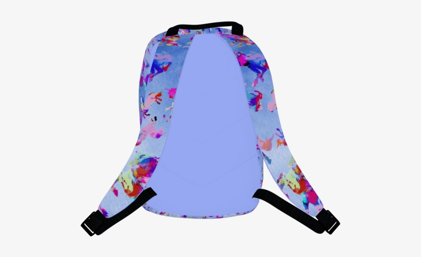 Watercolor Unicorn Backpack - Backpack, transparent png #229749