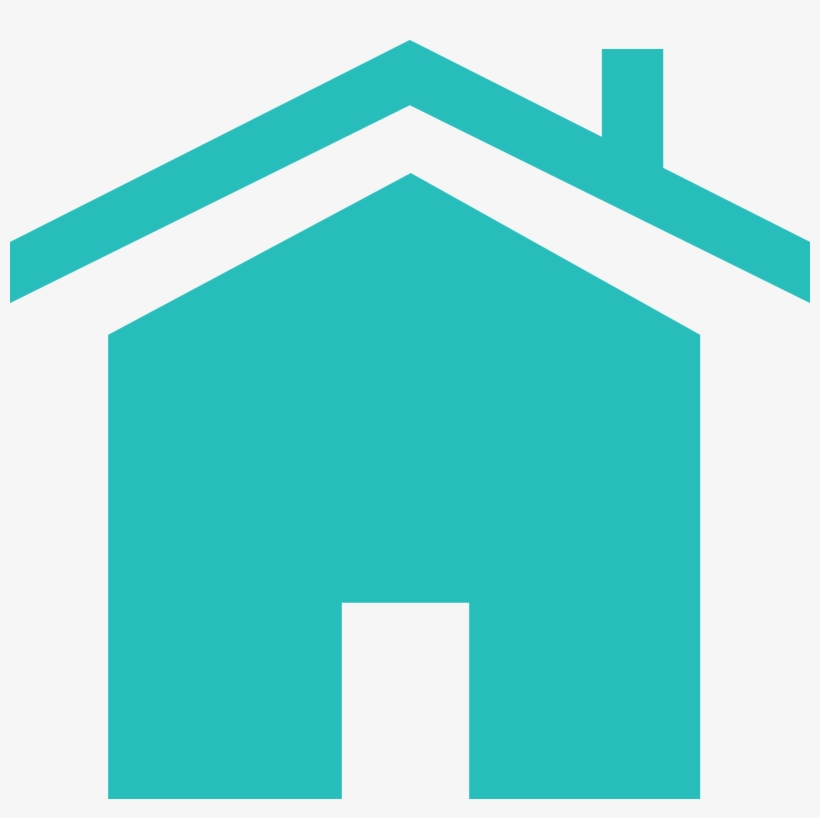 Teal House Icon Png - Free Transparent PNG Download - PNGkey