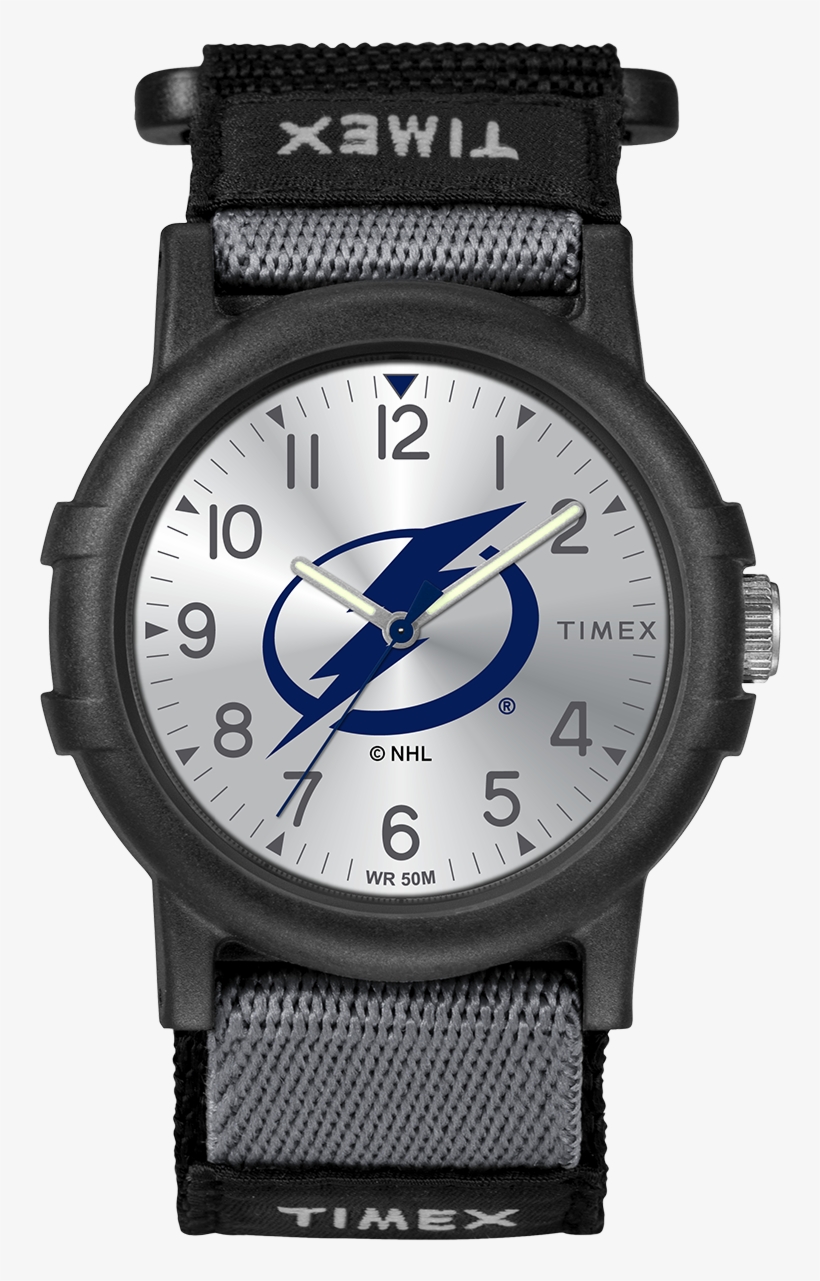 Recruit Tampa Bay Lightning Large - Timex Camper T49713 Watch, transparent png #2200101